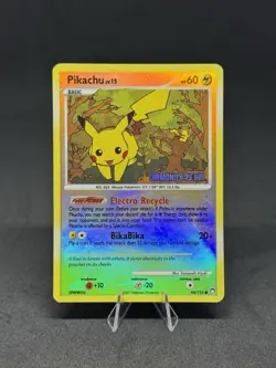 Pokemon Pikachu 94/123 Mysterious Treasures Stamped Reverse Holo - Image 1