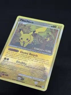 Pokemon Pikachu 94/123 Mysterious Treasures Stamped Reverse Holo - Image 2