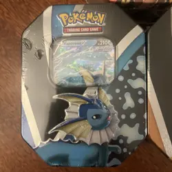 Pokemon TCG Eevee Evolutions Tins (Set of 3) - Vaporeon, Jolteon, Flareon - Image 4