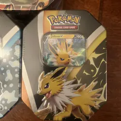 Pokemon TCG Eevee Evolutions Tins (Set of 3) - Vaporeon, Jolteon, Flareon - Image 5