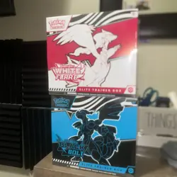Pokemon Black Bolt and White Flare Elite Trainer Box ETB Set of 2 Sealed - Image 2