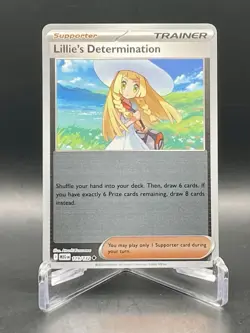 Lillie's Determination 119/132 Mega Evolution [Reverse Holo] Trainer Pokemon NM - Image 1