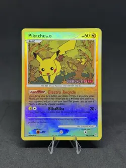 Pokemon Pikachu 94/123 Mysterious Treasures Stamped Reverse Holo - Image 1