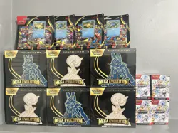 Pokemon Sealed Lot Mega Evolutions Etbs Blisters Prismatic Booster Bundles - Image 1