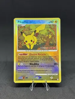 Pokemon Pikachu 94/123 Mysterious Treasures Stamped Reverse Holo - Image 1