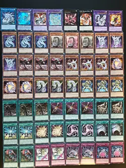YUGIOH CYBER DRAGON DECK- INFINITY- NOVA- CORE- VIER-HERTZ- SIEGER GALAXY NM - Image 1