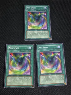 3x Neo Space x3 DP03-EN024 Common 1st Edition NM Playset Yugioh - Image 1