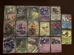 Pokemon White Flare Japanese 17 Card Lot - 10 AR, 1 SR, 2 Master Balls & 4 EXs - Image 1