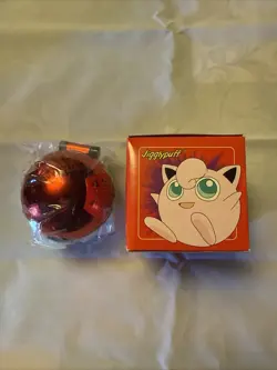 JIGGLYPUFF Pokemon 23K Gold Plated Collectible PokeBall Card Burger King SEALED - Image 2