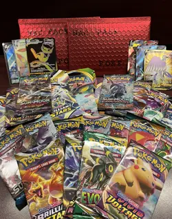 Pokemon NAC PACK of TCG Cards - Booster Pack/Secret : Ultra & Rare + Holos - Image 1