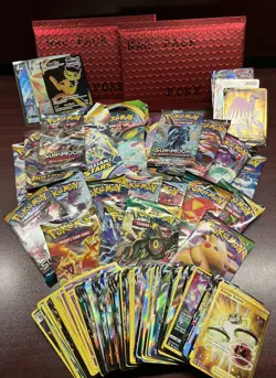 Pokemon NAC PACK of TCG Cards - Booster Pack/Secret : Ultra & Rare + Holos - Image 2