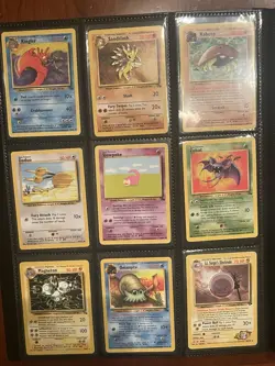 Lot Of 66 Base Set Jungle Fossil Pokemon Cards Binder Childhood Collection! 🔥 - Image 2