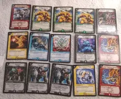 Wizards of the Coast - Lot Of 15 Duel Masters Trading Cards 2004 - NO HOLOS - Image 1