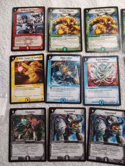 Wizards of the Coast - Lot Of 15 Duel Masters Trading Cards 2004 - NO HOLOS - Image 2