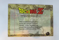 Dragon Ball Z DBZ Collectible Card Game CCG, 1999 FUNimation, Goku #51 - Image 2