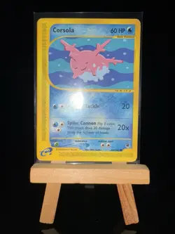 CORSOLA - 102/165 Expedition Base Set LP - Regular Common - Pokemon TCG Card - Image 4