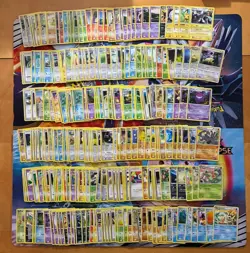 Vintage Pokemon Card Lot Fire Gengar Snorlax Machamp Etc 255+ - Image 1