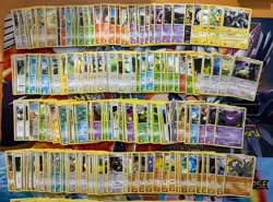 Vintage Pokemon Card Lot Fire Gengar Snorlax Machamp Etc 255+ - Image 2