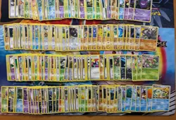 Vintage Pokemon Card Lot Fire Gengar Snorlax Machamp Etc 255+ - Image 3