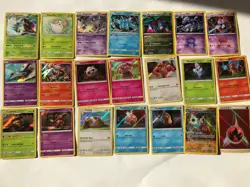 Pokemon 10 HOLO/REVERSE AUTHENTIC card Lot SHINY HOLOGRAPHIC FOIL good for kids - Image 2