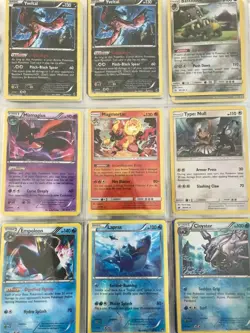 Pokemon 10 HOLO/REVERSE AUTHENTIC card Lot SHINY HOLOGRAPHIC FOIL good for kids - Image 3