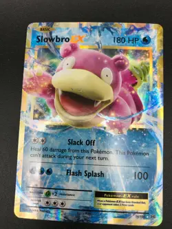 Slowbro EX ULTRA RARE 26/108 XY Evolutions Pokemon card TCG NM HOLO 2016 - Image 1