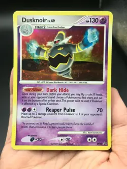 Dusknoir DP33 HOLO RARE Pokemon Diamond & Pearl Promo Card NM 2008 - Image 2