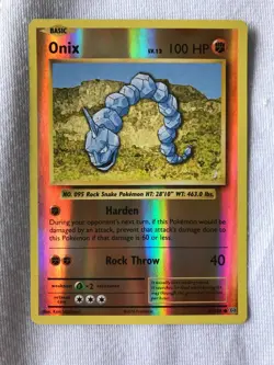 Onix REVERSE HOLO 61/108 Pokemon TCG XY Evolutions Card NM - Image 1