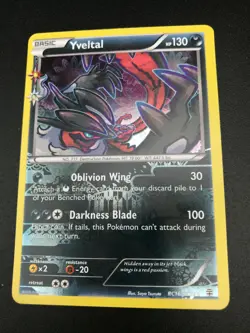 Yveltal RC16/RC32 HOLO Pokemon XY Generations Card TCG NM 2016 - Image 1