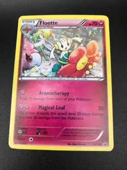 Floette XY139 HOLO RARE Black Star Promo Pokemon Card TCG NM 2016 - Image 1