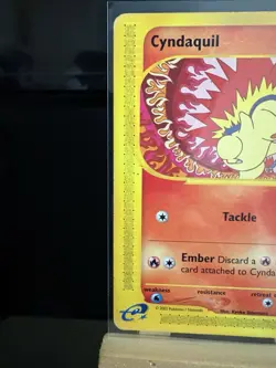 CYNDAQUIL - 105/165 Expedition Base Set - Regular Common LP - Pokemon TCG Card - Image 2