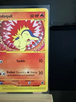 CYNDAQUIL - 105/165 Expedition Base Set - Regular Common LP - Pokemon TCG Card - Image 3