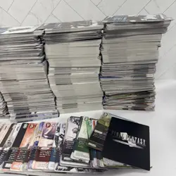1000+ Card Cards Lot Bulk TCG/CCG FFTCG Final Fantasy Trading Card Game - Image 2