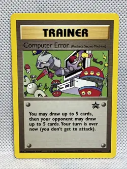 Computer Error #16 Black Star Promo Rare Vintage Pokemon Card - NM - Image 1