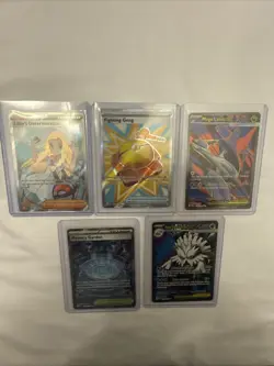 Pokemon MEGA EVOLUTIONS 5 Card Ultra Rare Lot - Lillie’s Determination!! - Image 1