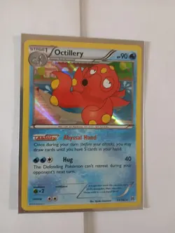 Pokemon Card - Octillery Holo - 33/162 XY BREAKthrough - Image 1