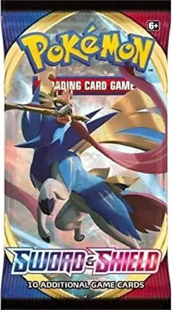 Pokemon TCG Sword and Shield 10 Card Booster Pack [5 packs for $19.00] - Image 1
