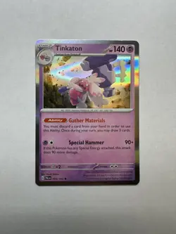 Tinkaton 105/193 - Paldea Evolved - Holo Rare - Pokemon Card TCG - Image 1
