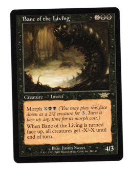 MTG Card: Bane of the Living 60/145 Legions Rare! NM - Image 1