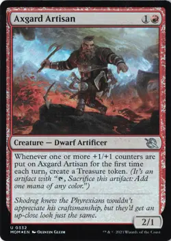 Axgard Artisan U March of the Machine 332 LP Foil - Image 1