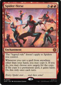 Spider-Verse M Marvel's Spider-Man 93 NM Normal MTG - Image 1