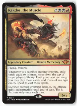 Rakdos, the Muscle - Outlaws of Thunder Junction (226) - MTG - Image 1
