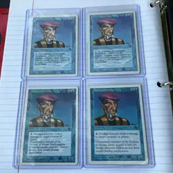 Lot of (4) RARE Magic The Gathering Prodigal Sorcerer Unlimited Edition - Image 1