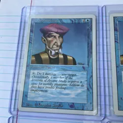 Lot of (4) RARE Magic The Gathering Prodigal Sorcerer Unlimited Edition - Image 3