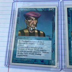 Lot of (4) RARE Magic The Gathering Prodigal Sorcerer Unlimited Edition - Image 4