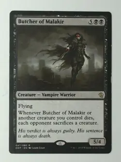 MTG Singles - Butcher of Malakir - DD: Zendikar vs. Eldrazi -B260 - Image 1