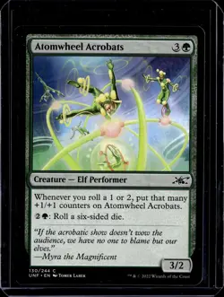 Atomwheel Acrobats - 130/244 - UNF - NM - MTG Magic the Gathering - Image 1