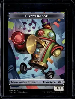 Clown Robot - 3 - UNF - NM - MTG Magic the Gathering - Image 1