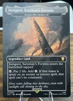 Isengard, Saruman’s Fortress - Regular - Lord of the Rings - Magic the Gathering - Image 1