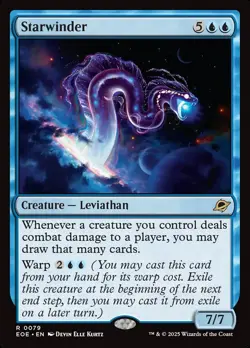 Starwinder Foil - Edge Of Eternities MTG-NM - Image 1